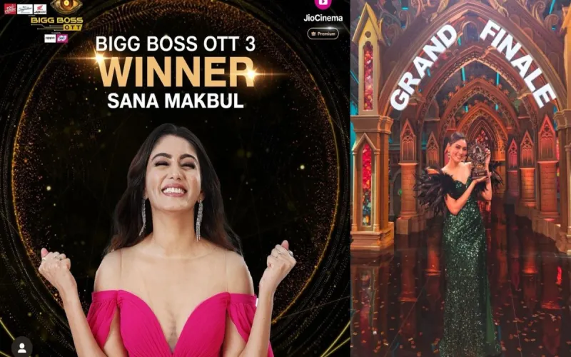 Bigg Boss OTT 3: सना मकबूल  ने जीता बिग बॉस ओटीटी 3 - ट्रॉफी जीतकर मिले 25 लाख रुपये